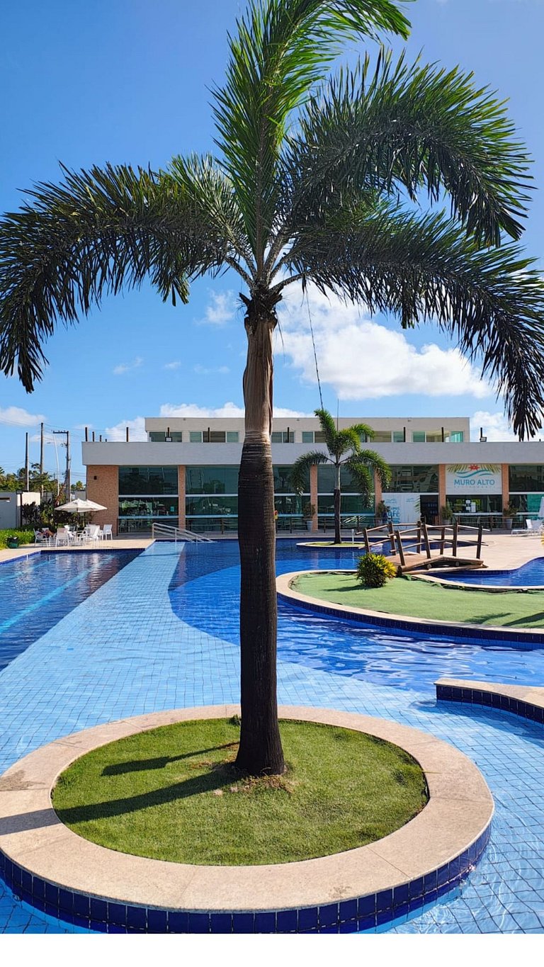Flat em Muro Alto, Porto de Galinhas, até 05 pessoas