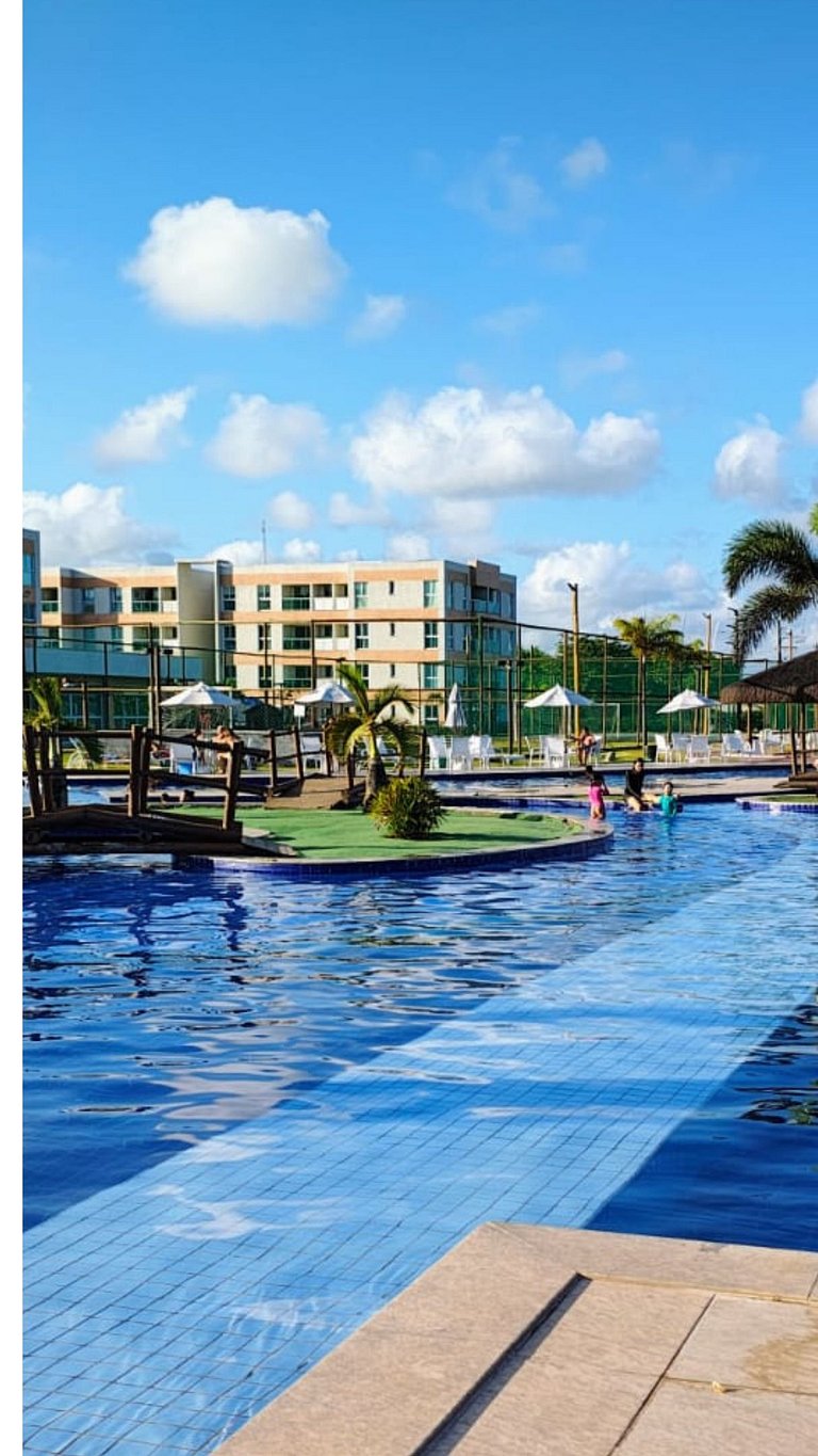 Flat em Muro Alto, Porto de Galinhas, até 05 pessoas